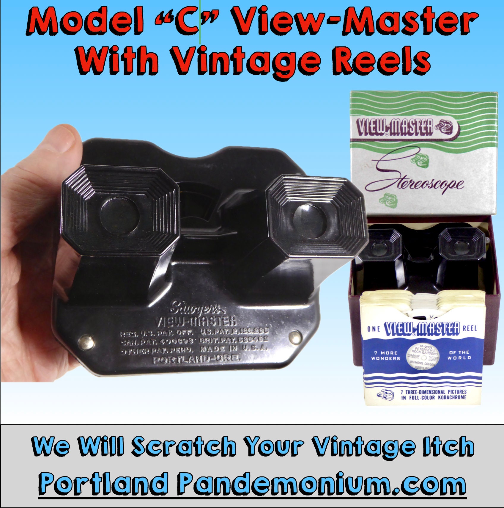 Old fashioned cheap view master