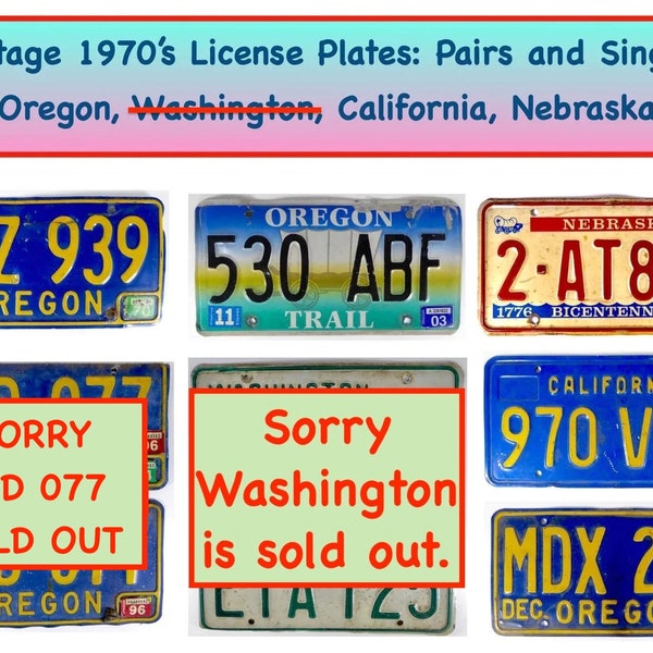 Fake License Plates Etsy