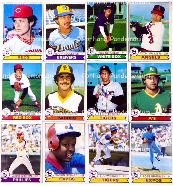 1979 Topps Baseball Cards: Lance Parrish Lou Whitaker Ross 