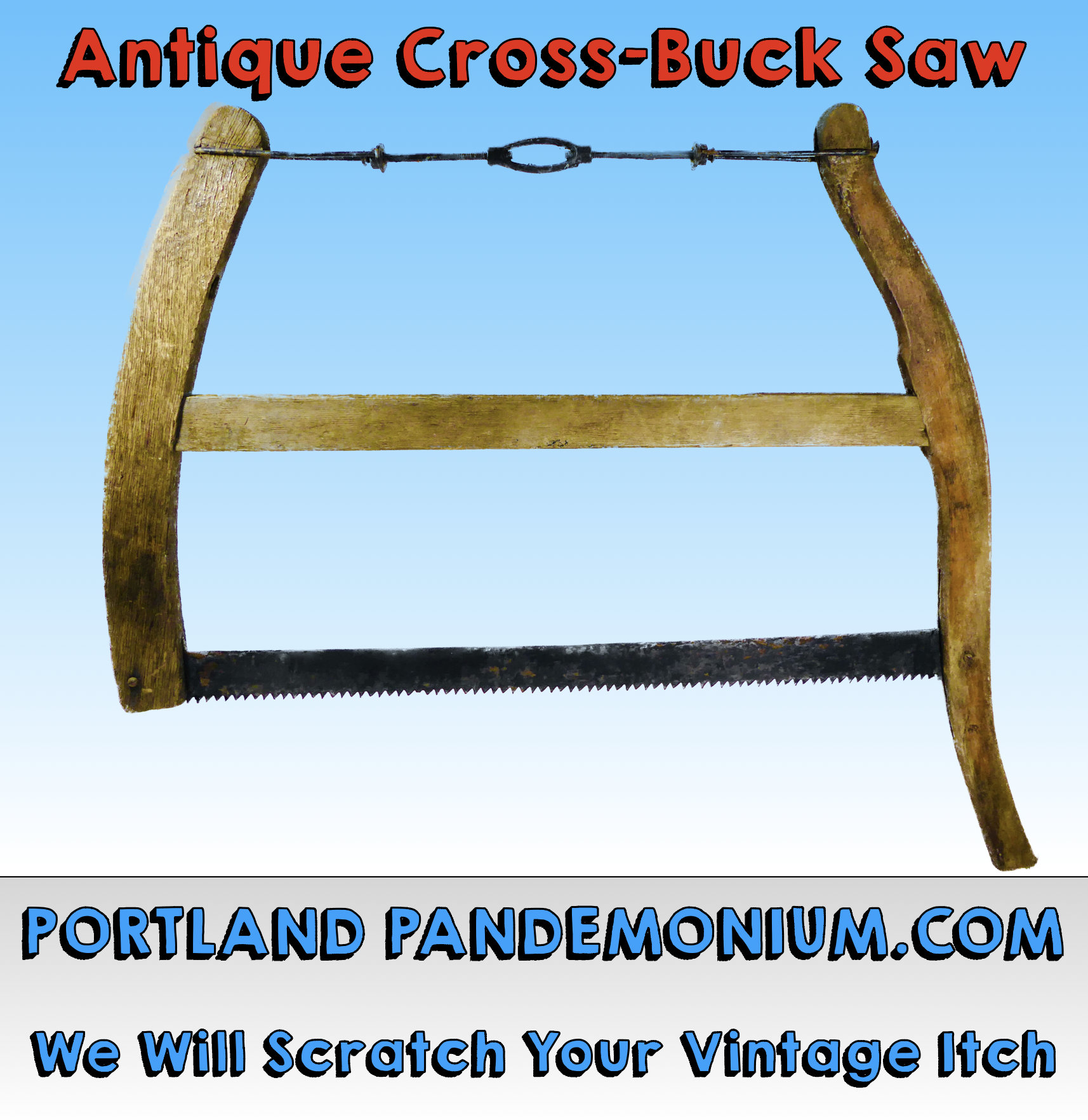 Vintage bow saw online