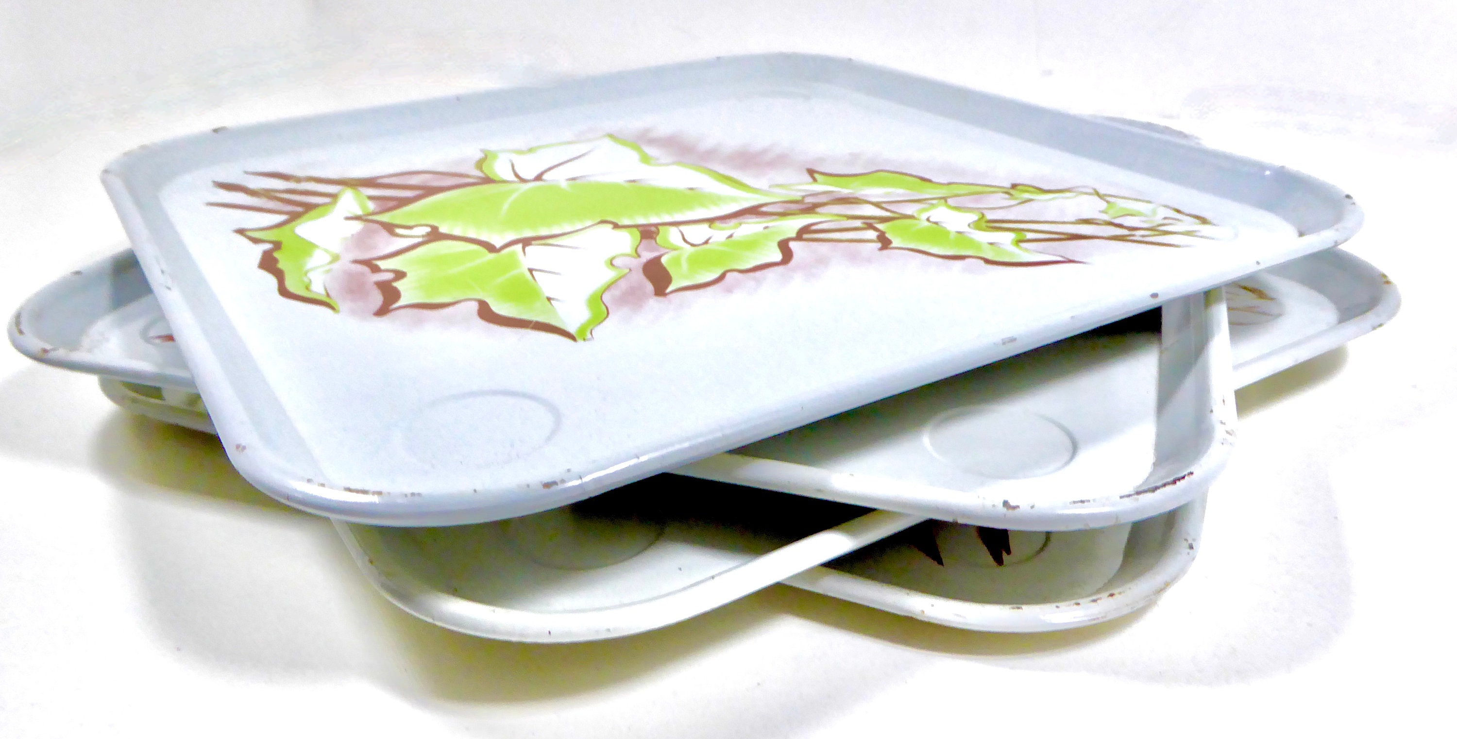 Vintage TV Dinner Trays by ServeAStan Mid Century Cheesy Etsy