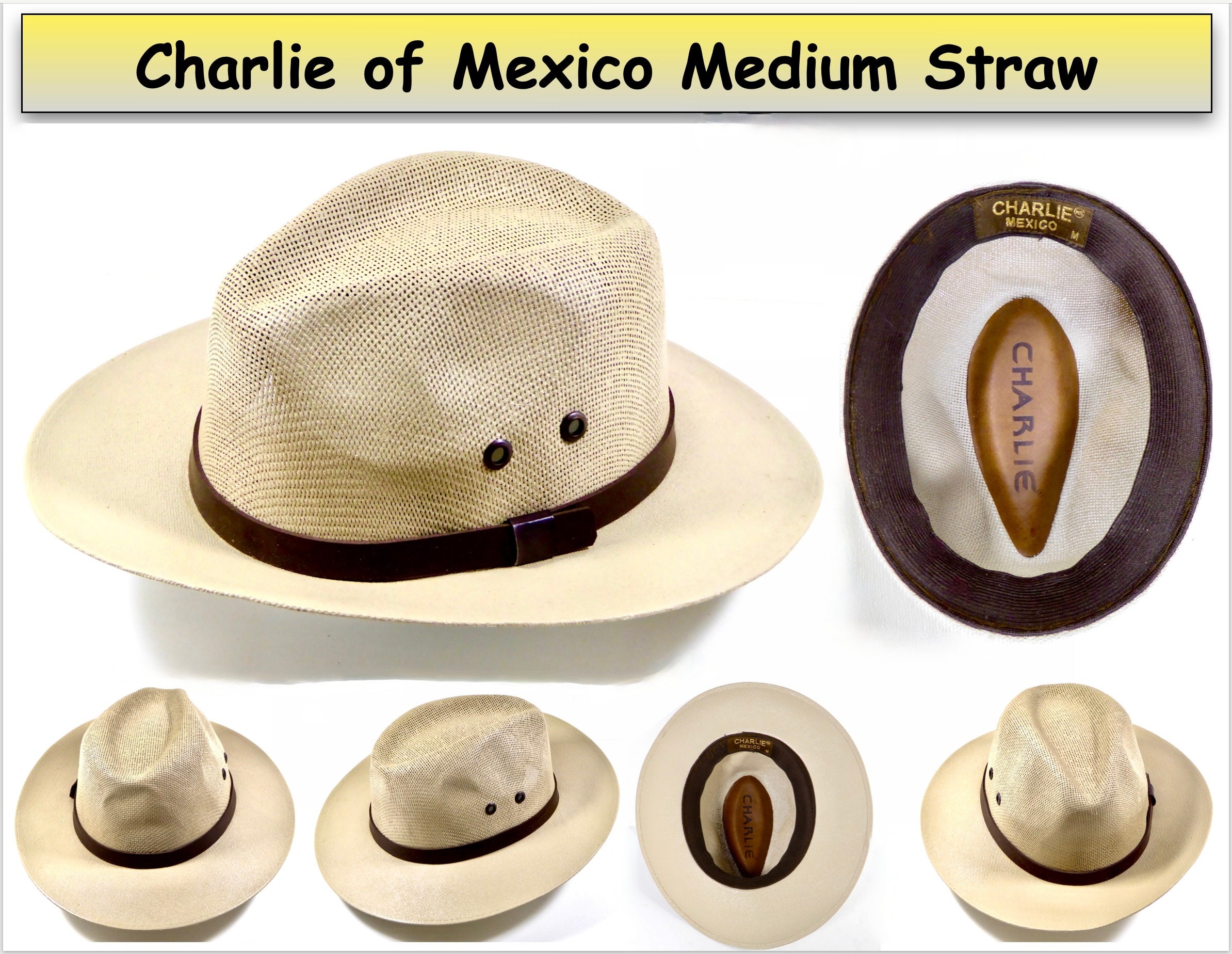 Vintage Mens Cowboy Hats, Leather, Oilskin, Straw, Dress & Work, Stetson, Outback  Bootlegger, Charlie, Luigui, Sombrero Ancho, Solo Squirrel -  Israel