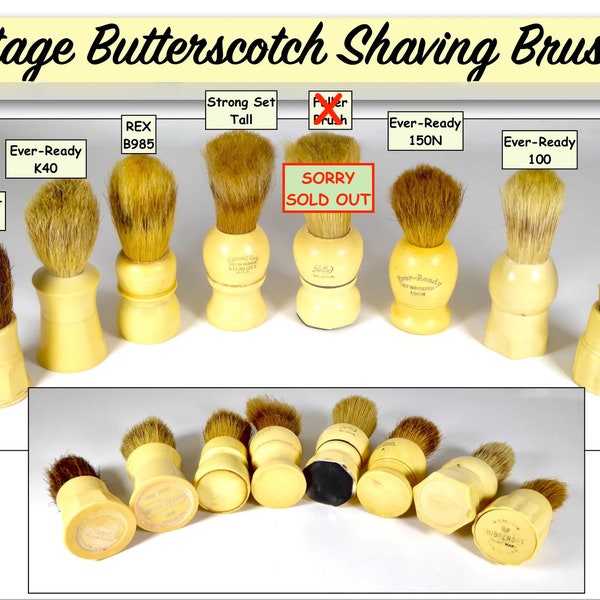 Badger Shaving Brush Etsy