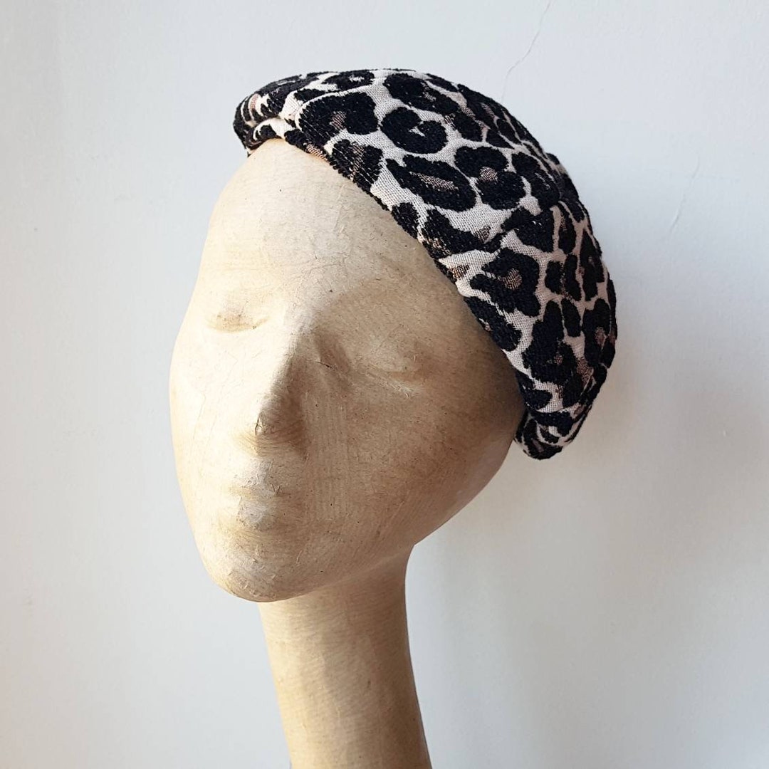 Leopard Print 8 Piece Ladies Hat Beret - Etsy