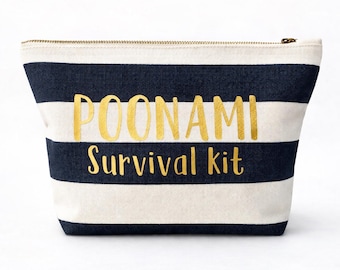 Poonami Survival Kit: Baby Change Purse (Fully Stocked) - New Mum Gift