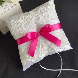 wedding ring pillow personalised wedding ring cushions 6b white calla 