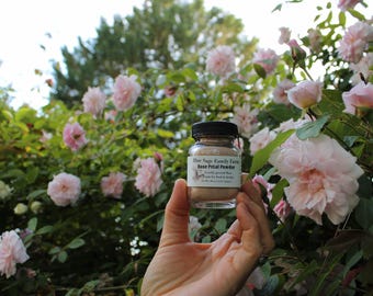 Rose Petal Powder, Organic Petals Fresh Ground, Culinary Rose Petals, Valentines