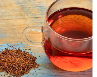 Organic Rooibos Tea Bags ~ Caffeine Free ~ Black Tea Alternative ~ Antioxidant Rich Redbush Tea