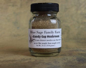 Candy Cap Mushroom Powder ~ Maple Syrup Mushroom Wild Foraged