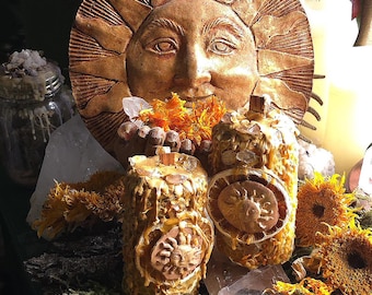Sun Element Besswax Pillar Candle