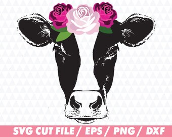 Cow svg file | Etsy