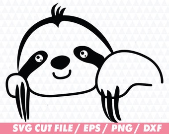 Download Sloth svg | Etsy