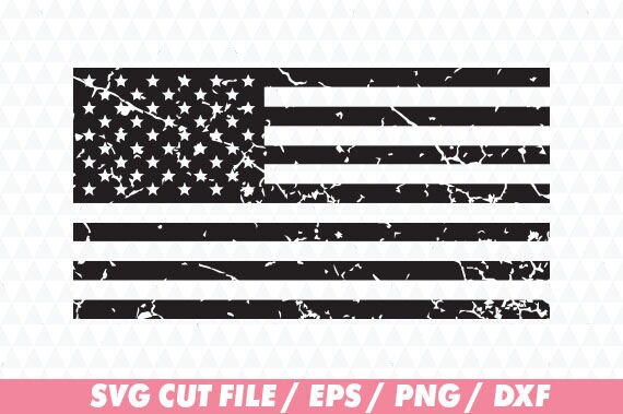 American flag svg Distressed flag Distressed svg ...