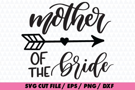 Download Mother of the bride svg Wedding clipart digital Calligraphy | Etsy
