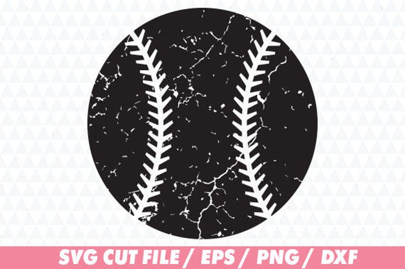 Download Baseball svg Distressed baseball cricut Distressed svg | Etsy
