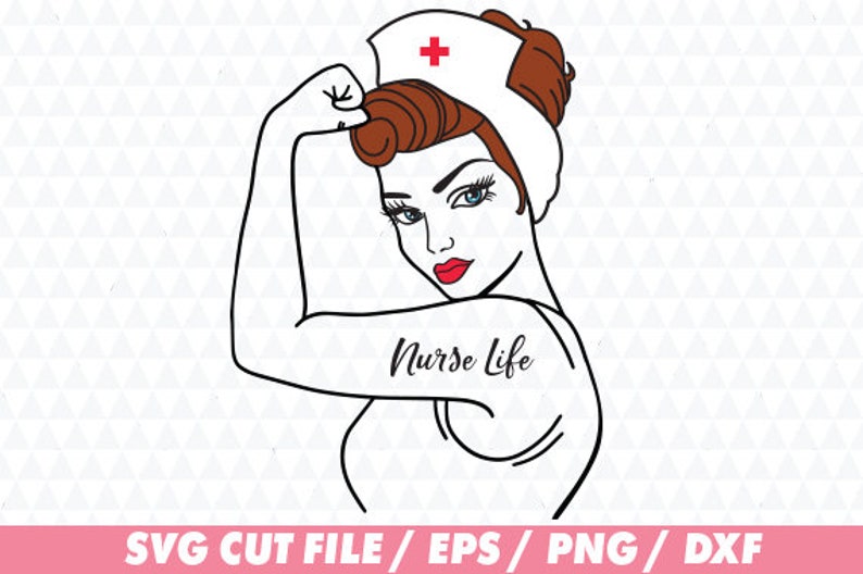 Download Rosie The Riveter svg Rosie svg Rosie cricut Nurse svg | Etsy