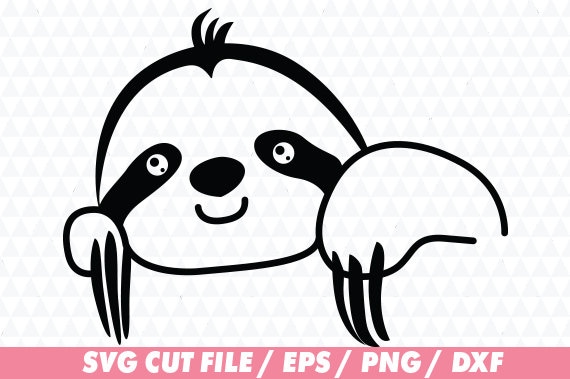 Download Sloth svg Animal svg Cute animal svg Svg files Cut files ...
