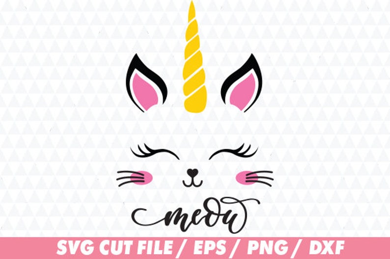 Download Kitten svg Cat svg Cute face svg Unicorn svg Unicorn svg ...