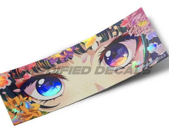Holographic Anime Sticker