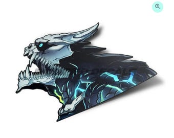 Holographic Anime Monster Sticker