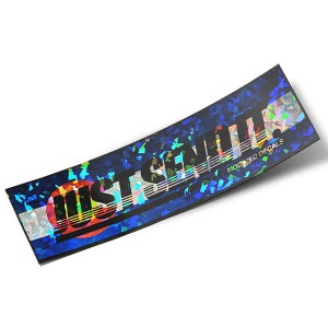 Crystal Holographic Colorado Just Send It Decal Sticker