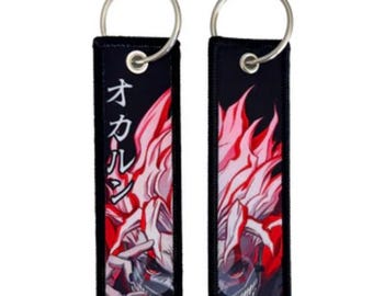 Anime Dan Jet Tag Key Chain Holder