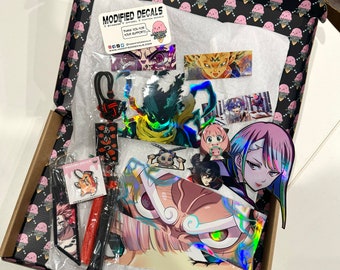 Anime Surprise Mystery Box / Stickers / Jettag / Tassel / Pin / Peeker Sticker / Slap Sticker /