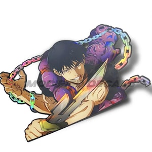 Anime Sticker Holographic Car Vinyl Diecut High Quality