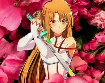 Cool Anime Decal Sticker Peeker S A O  Holographic Sword Online