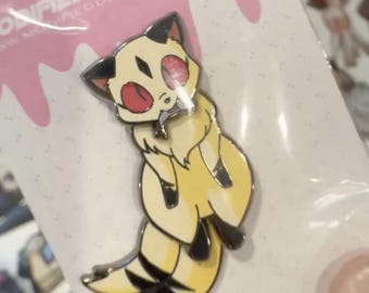 Anime Cat Fox Enamel Pin