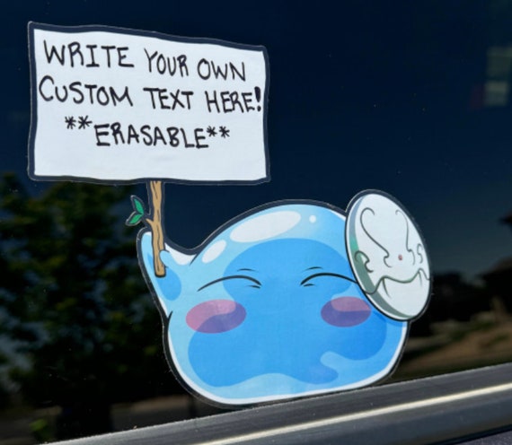 Slime Anime Sticker Holographic Custom