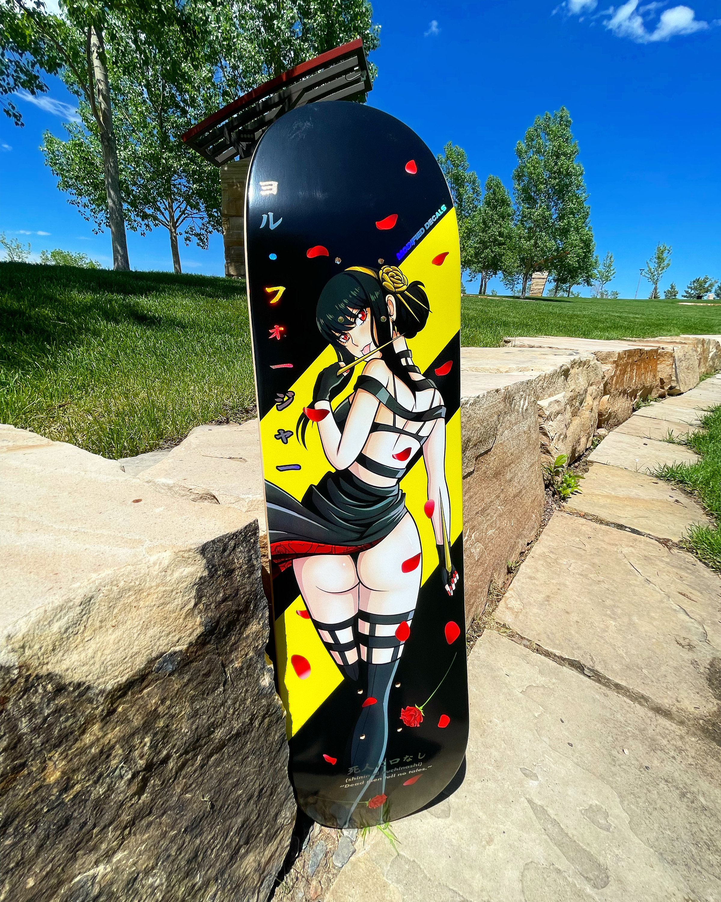 Reason To Smile Limited Edition Anime Skateboard | Imouri