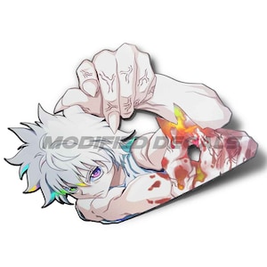 Assassin Hunter Kil Shadows Assassin Anime Sticker Holographic Weatherproof