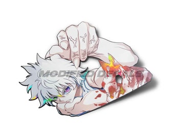 Assassin Hunter Kil Shadows Assassin Anime Sticker Holographic Weatherproof