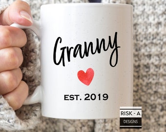 Granny Est. 2019 Mug: Grandmother Gift