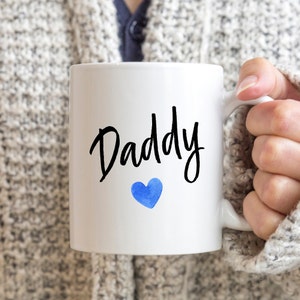 Daddy Christmas gift, Daddy birthday gift, dad mugs, daddy to be gift, mens gift, pregnancy reveal, dad birthday gift, new daddy gift