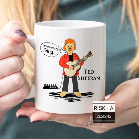 Sheeran mok Ed Sheeran mok muziekliefhebber cadeau Ed | Etsy Nederland