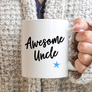 Uncle gift, Awesome Uncle mug, Uncle Christmas gift, mens gift, thank you uncle gift, brother gift, new uncle mug, uncle birthday gift