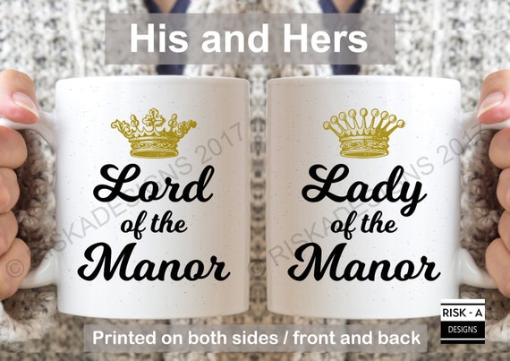 lord and lady of the manor gifts