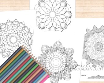 3d Coloring Pages Etsy