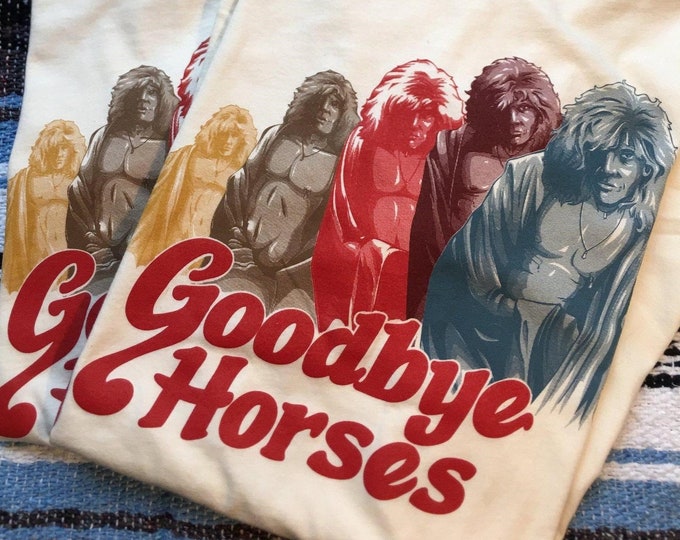 Goodbye Horses Etsy