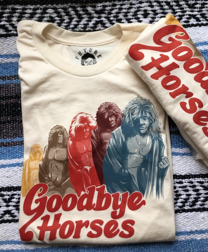 Goodbye Horses Etsy