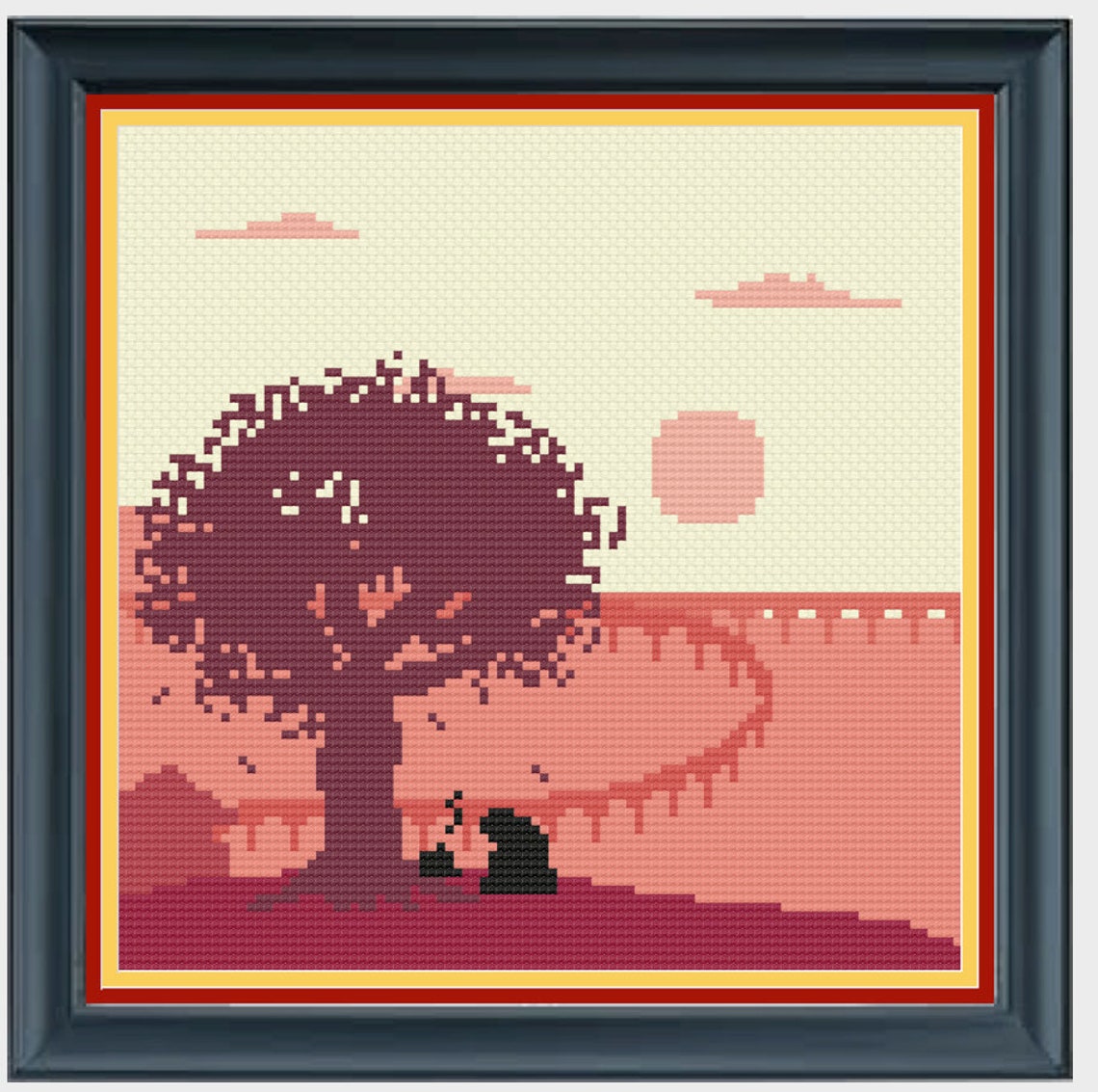 Uncle Iroh Little Soldier Boy Scene Cross Stitch Pattern PDF Etsy