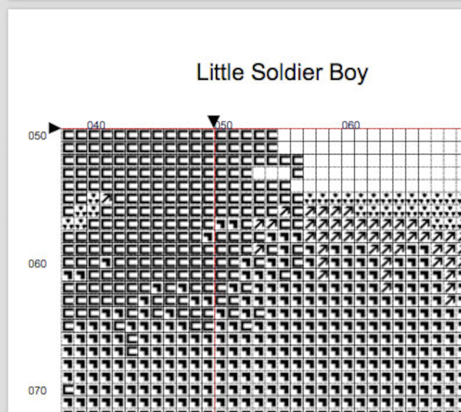 Uncle Iroh Little Soldier Boy Scene Cross Stitch Pattern PDF Etsy