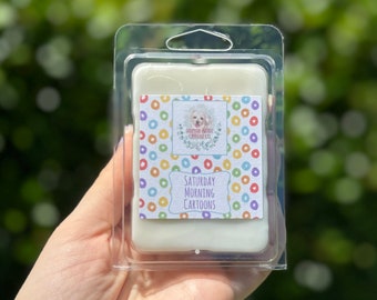 Fruit Loop Scented Wax Melts | Homemade Wax Melts | Sweet Fruity Cereal Scent | Saturday Morning Cartoons | 3.5oz Wax Melts