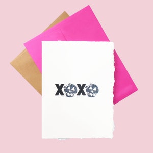Carte Crânes XOXO
