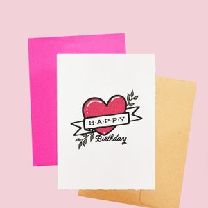 Carte d'amour d'anniversaire
