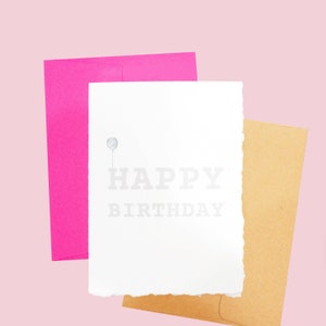Carte d'anniversaire scintillante argentée