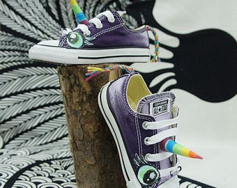 Custom Unicorn Converse Sneakers