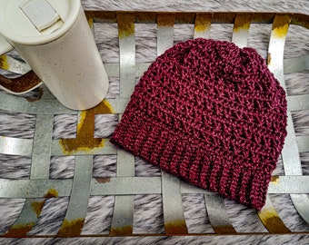 Millie Slouchy || Crochet Pattern || Crochet Slouchy || Crochet Beanie || Unisex Crochet Hat